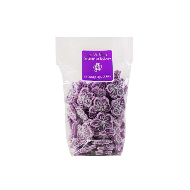 découvrez nos délicieux bonbons à la violette, au parfum raffiné et authentique. une douceur florale et gourmande, idéale pour une pause sucrée ou à offrir en cadeau.