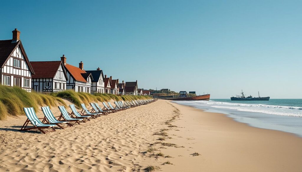 découvrez asnelles en normandie, une charmante station balnéaire connue pour sa plage historique, idéale pour des vacances entre détente et patrimoine.