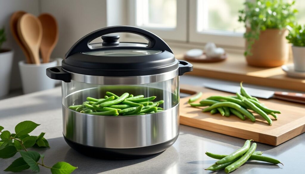 découvrez comment cuire facilement et rapidement vos haricots verts frais à la cocotte minute grâce à notre guide pratique étape par étape.