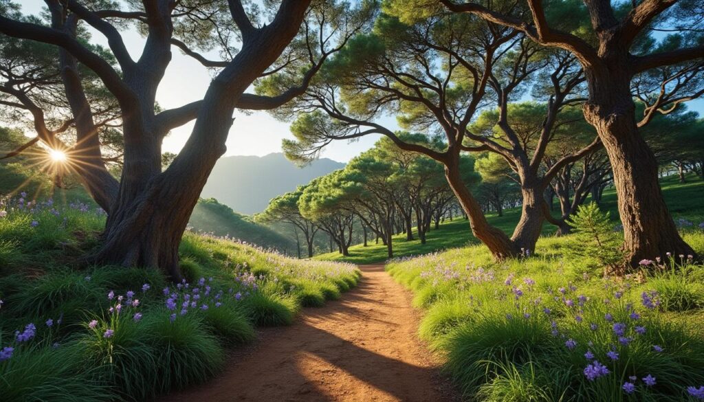 découvrez la forêt ben khalifa en algérie, située aux coordonnées gps 36.443588, 6.026489, un lieu naturel idéal pour les amateurs de nature et de randonnée.
