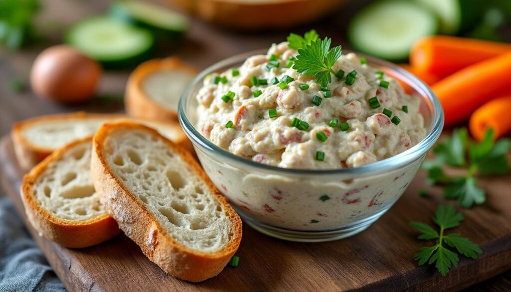 découvrez une recette facile et rapide de rillettes de thon au fromage blanc, idéale pour un apéritif gourmand et léger.