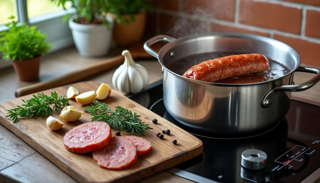 découvrez notre guide pratique et rapide pour maîtriser le temps de cuisson du saucisson à cuire, afin de réussir parfaitement vos plats savoureux.