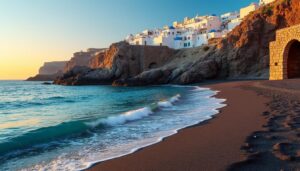 découvrez kamari à thira, votre guide complet pour visiter santorin et explorer ses ruines antiques, plages magnifiques et richesses culturelles.