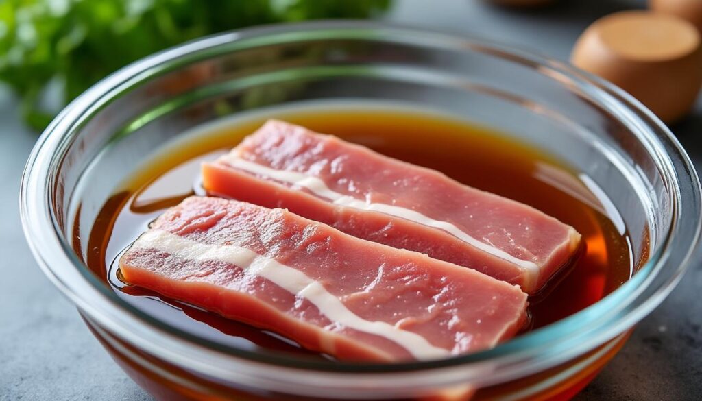découvrez une recette simple et savoureuse pour une marinade maison de poitrine de porc, idéale pour sublimer vos grillades et préparer des plats gourmands en toute facilité.