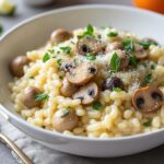 découvrez notre recette facile et rapide de risotto au cookeo, prête en seulement 15 minutes pour un repas délicieux et convivial.