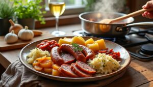 découvrez une méthode simple et efficace pour réchauffer une choucroute garnie tout en préservant ses saveurs authentiques. suivez nos conseils pratiques pour un plat parfait à chaque fois.