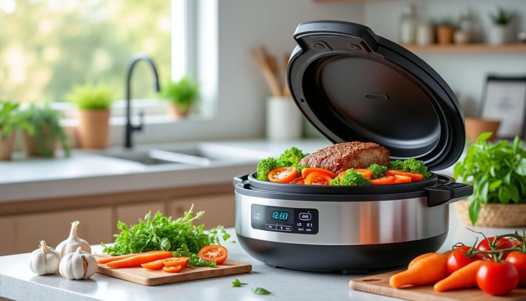 découvrez notre guide pratique de cuisson sous pression avec le cookeo, incluant les temps clés pour réussir toutes vos recettes rapidement et facilement.