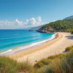 découvrez halikounas beach à corfou, une plage sauvage où la nature est préservée, idéale pour les amoureux de tranquillité et de paysages authentiques.