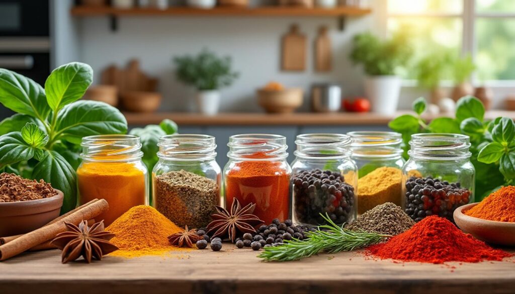 découvrez la liste complète des épices sur villedecuers.com avec notre guide détaillé. apprenez leurs usages culinaires et leurs bienfaits pour sublimer vos plats.