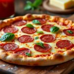découvrez une recette facile et rapide pour préparer une délicieuse pizza à la salami, parfaite pour un repas savoureux en toute simplicité.