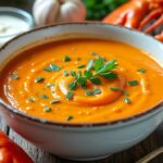 découvrez une recette facile et onctueuse de sauce à la bisque de homard, idéale pour sublimer vos plats de fruits de mer avec une saveur riche et délicate.