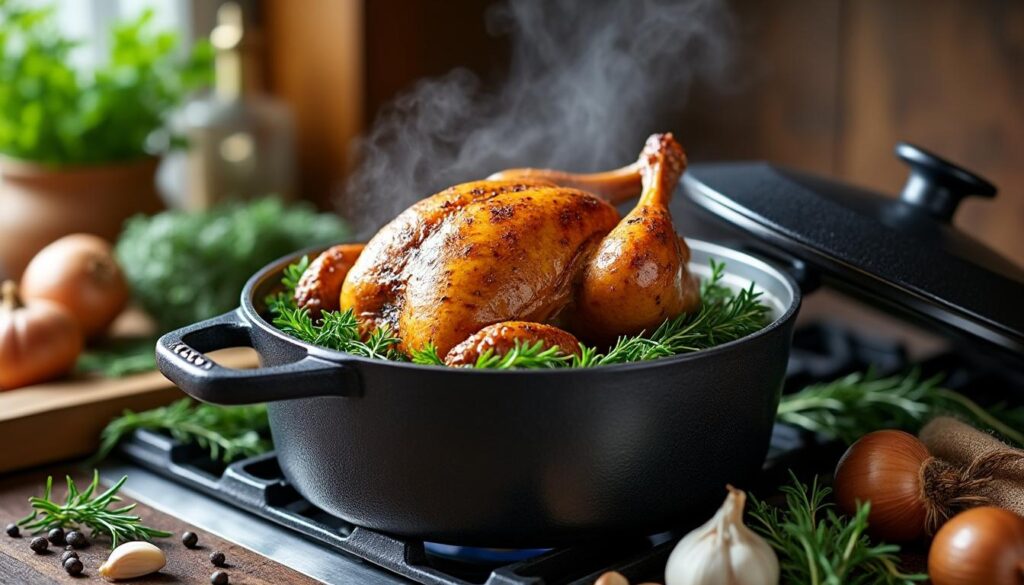 découvrez le temps de cuisson idéal pour une pintade de 1,5 kg en cocotte grâce à notre guide facile et rapide. astuces pour une viande tendre et savoureuse à chaque préparation.