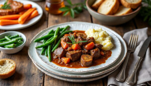 découvrez des idées simples et savoureuses pour accompagner votre boeuf bourguignon et sublimer ce plat traditionnel français.