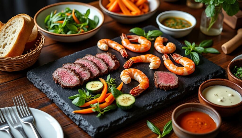 découvrez des recettes simples et des idées gourmandes pour accompagner votre pierrade et régaler vos convives.