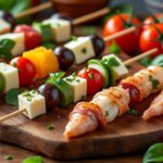 découvrez 10 recettes faciles et rapides de brochettes apéritives pour régaler vos invités en toute simplicité.