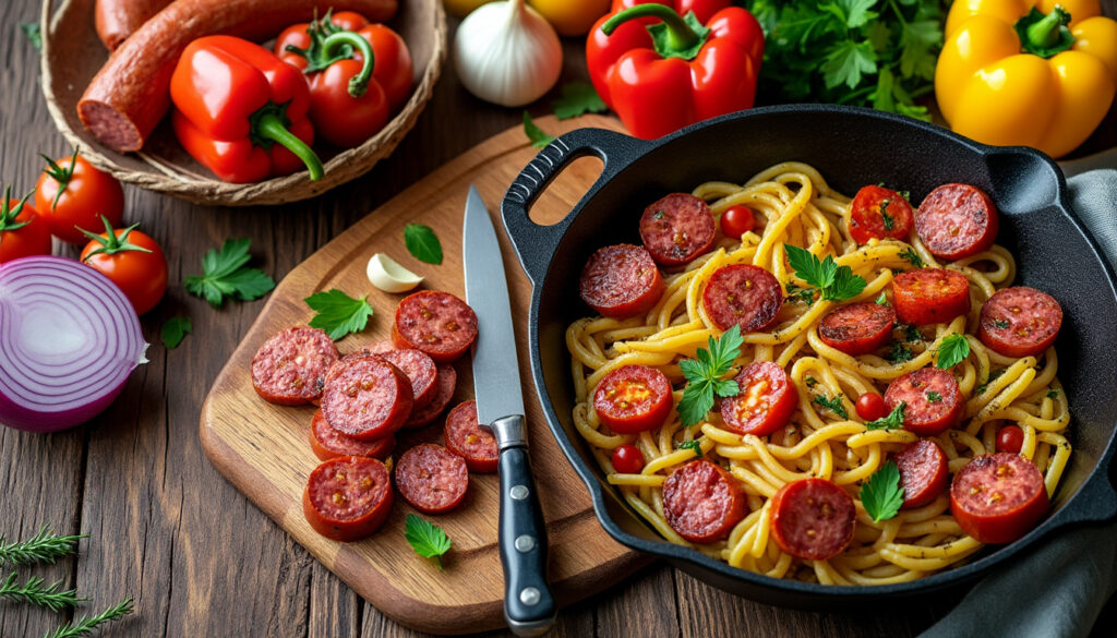 découvrez des recettes faciles et savoureuses avec du chorizo pour régaler vos repas. idées gourmandes à tester et partager en famille ou entre amis.
