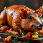 découvrez une recette facile et savoureuse de porcelet rôti au four, parfaite pour un repas gourmand en famille ou entre amis.