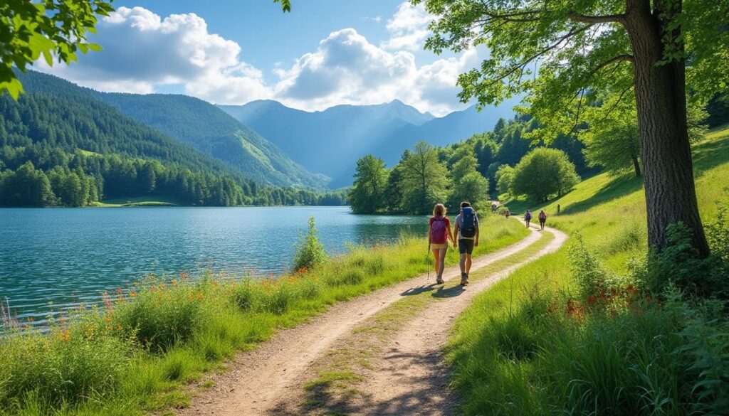 découvrez le sentier du tour du lac de gérardmer, une randonnée facile offrant des vues panoramiques splendides. parfait pour une balade en nature accessible à tous.