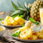 découvrez des recettes fraîches et faciles à réaliser avec de l'ananas pour des desserts savoureux et légers qui raviront vos papilles.