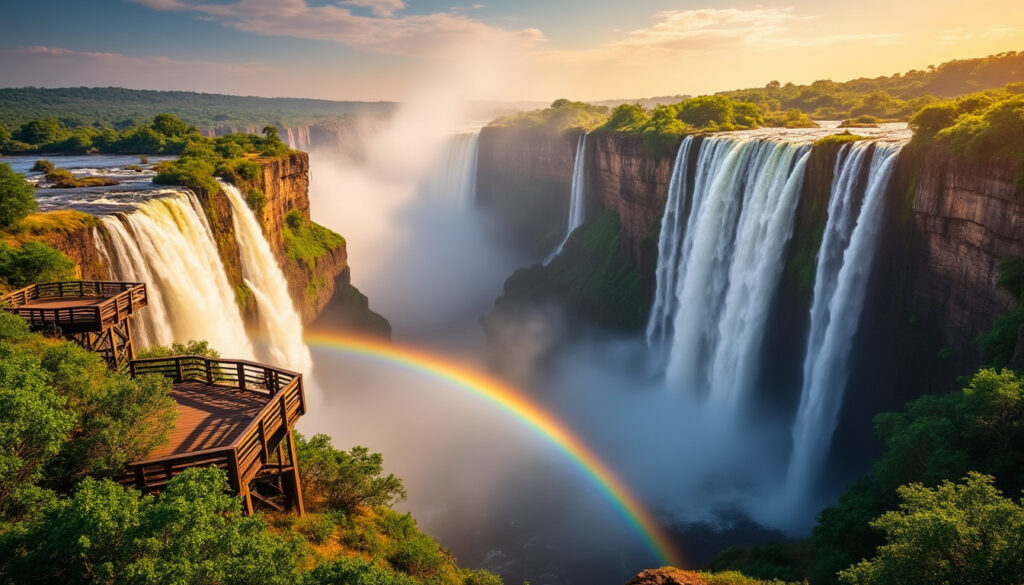découvrez notre guide complet pour visiter les chutes victoria, la merveille naturelle d'afrique, avec des conseils pratiques, activités incontournables et informations utiles pour un voyage inoubliable.