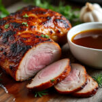 découvrez une recette facile et rapide de rôti de porc au cookeo, sublimé par un fond de veau savoureux pour un repas gourmand en un rien de temps.