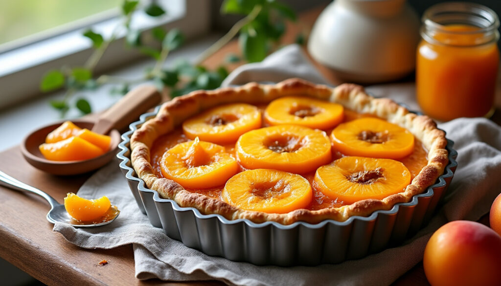 découvrez une recette facile et rapide pour préparer une délicieuse tarte aux abricots en boîte maison, idéale pour toutes les occasions.