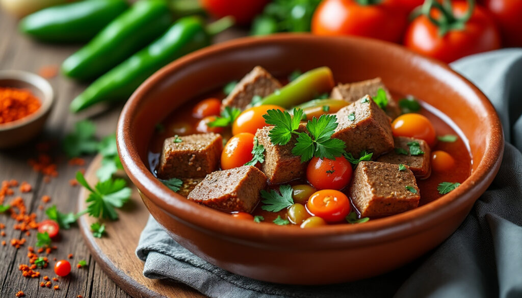 découvrez notre recette traditionnelle basque d'axoa de veau, facile et rapide à préparer pour un plat savoureux et authentique.