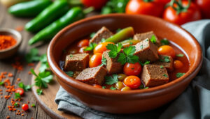 découvrez notre recette traditionnelle basque d'axoa de veau, facile et rapide à préparer pour un plat savoureux et authentique.