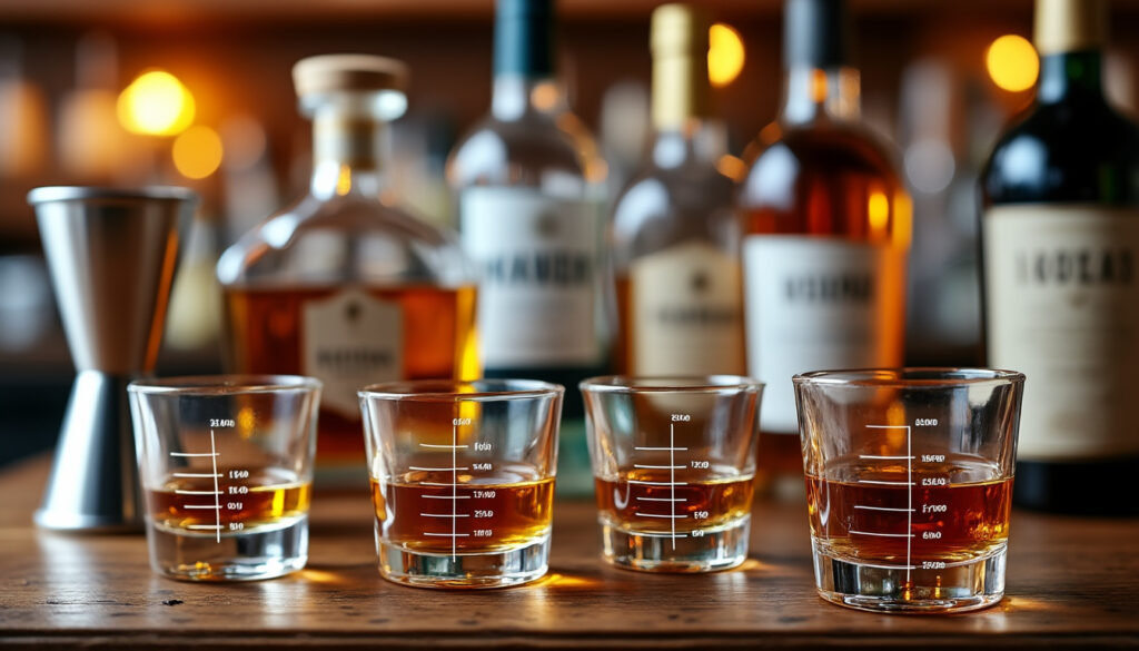 découvrez notre guide complet sur les mesures d'alcool standard en centilitres (cl) pour maîtriser vos doses de boissons au bar en toute simplicité.