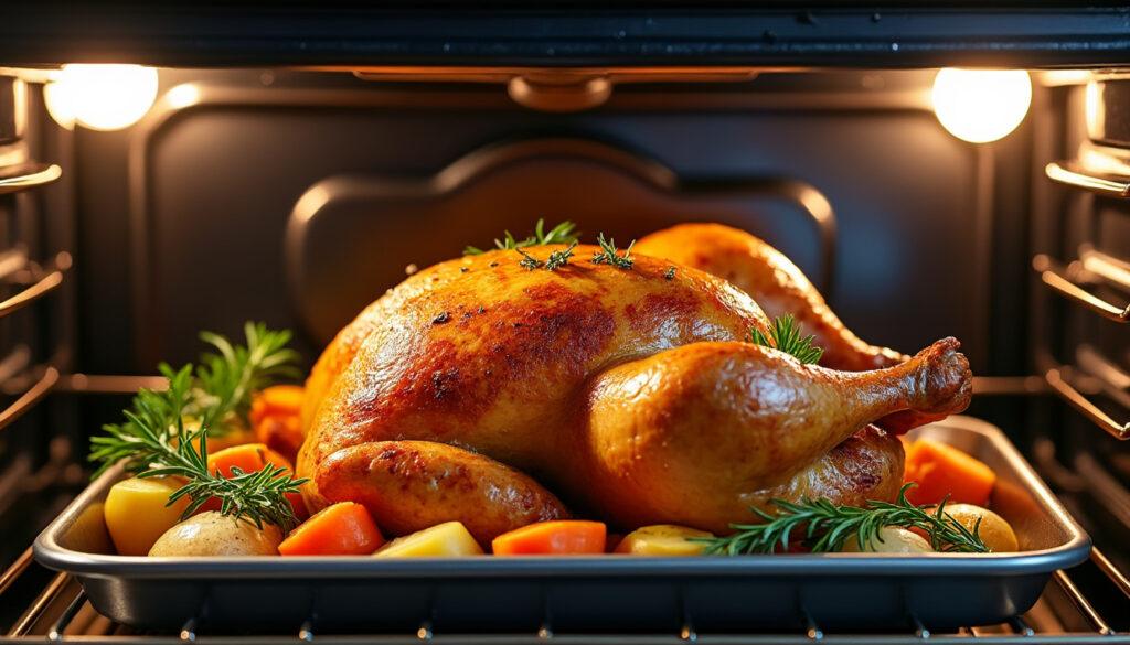 découvrez le guide rapide et précis pour le temps de cuisson d'un poulet au four de 2 kg, pour une cuisson parfaite à chaque fois.