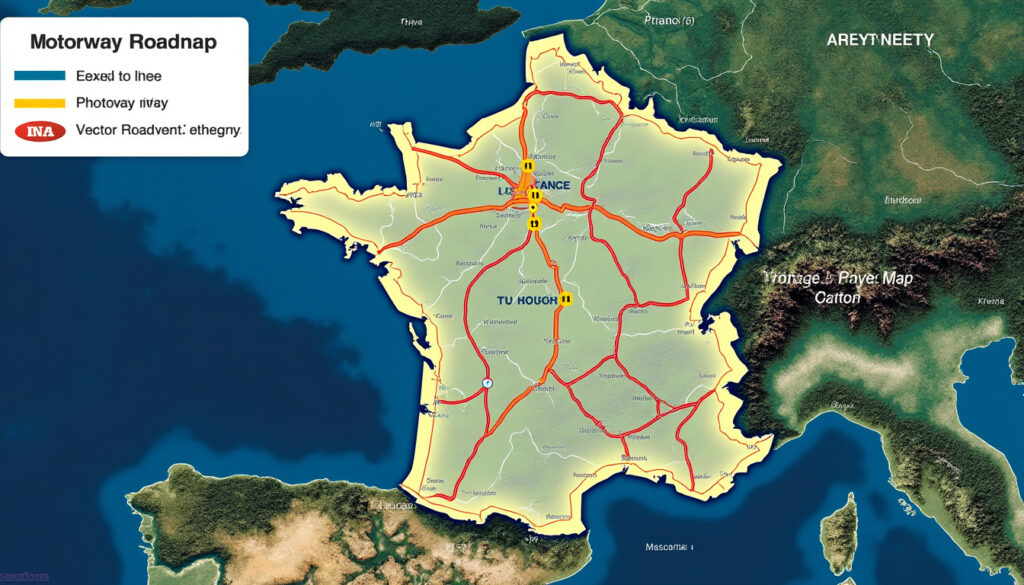 découvrez la carte interactive complète du réseau autoroutier en france pour planifier vos trajets en toute simplicité et visualiser les itinéraires en temps réel.