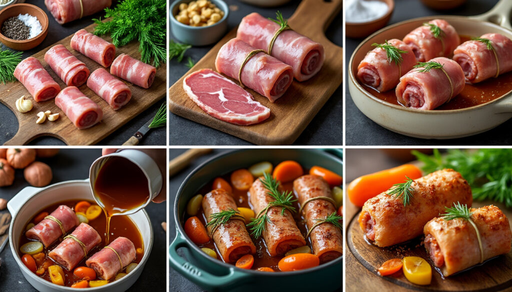 découvrez une recette facile et détaillée de paupiette de porc au four, avec des étapes claires pour réussir ce plat savoureux et gourmand.