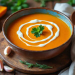 découvrez notre recette traditionnelle de soupe au potiron, facile à préparer et pleine de saveurs réconfortantes, comme chez grand-mère.