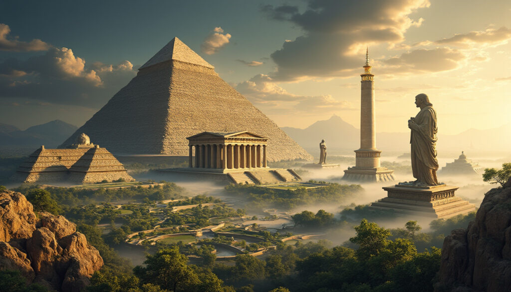 découvrez les 7 merveilles du monde antique et explorez leurs secrets fascinants, de leur histoire mystérieuse à leurs trésors oubliés.