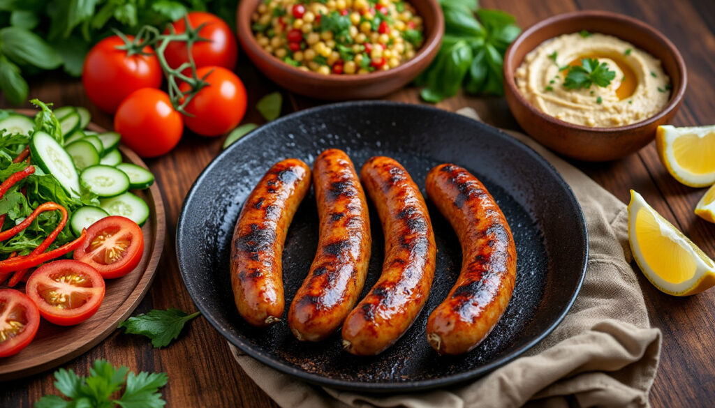 découvrez des idées simples et savoureuses pour accompagner vos merguez avec des plats et légumes frais, pour un repas équilibré et gourmand.