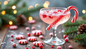 découvrez la recette facile et festive du cocktail bonbon candy cane spritzer, parfait pour vos fêtes avec une touche sucrée et pétillante.