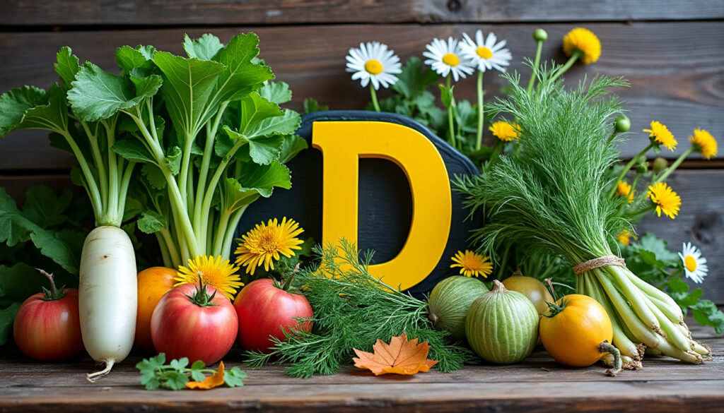 découvrez notre liste complète des légumes commençant par la lettre d, leurs saisons de récolte ainsi que les bienfaits essentiels pour votre santé.