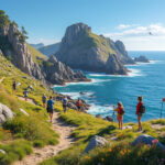 explorez les roches impressionnantes de l'île des vieilles et profitez d'activités nature variées pour une expérience inoubliable en pleine nature.