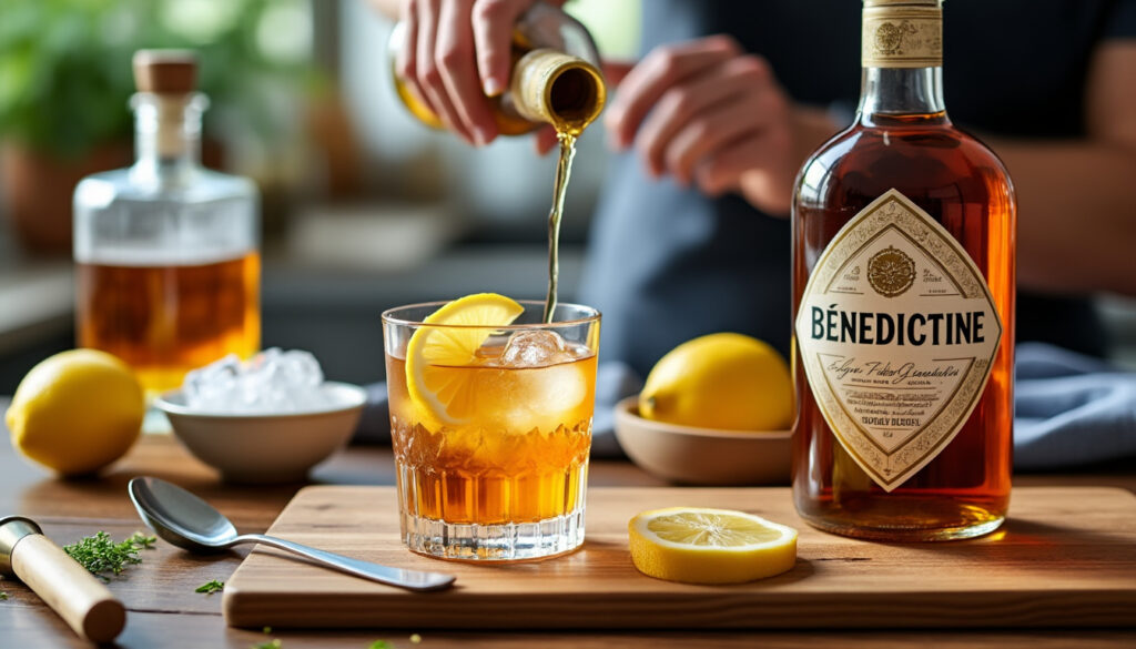 découvrez notre recette facile et rapide pour préparer un cocktail bénédictine délicieux, parfait pour toutes vos occasions.
