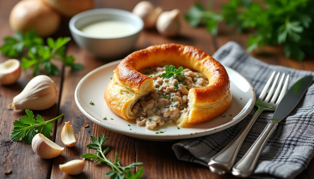 découvrez la recette traditionnelle du vol-au-vent façon grand-mère, simple et savoureuse, pour un plat classique et réconfortant.