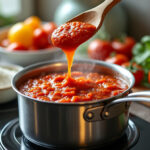 découvrez des astuces naturelles pour épaissir une sauce sans farine : réduction, fécule, légumes mixés ou purée, pour une texture parfaite.