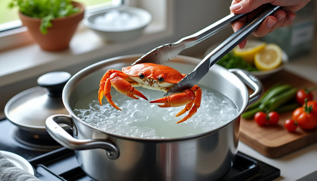 découvrez les étapes essentielles pour cuire un tourteau vivant : préparation, temps de cuisson et conseils pour une chair savoureuse.