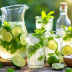 préparez un mojito frais et savoureux pour 10 personnes grâce à cette recette facile et rapide, idéale pour partager un moment convivial.